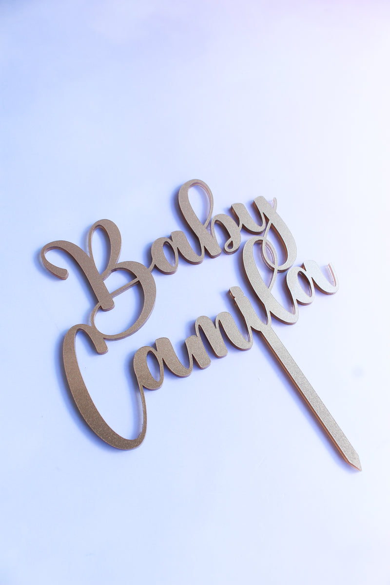 Cake Topper Personalizado