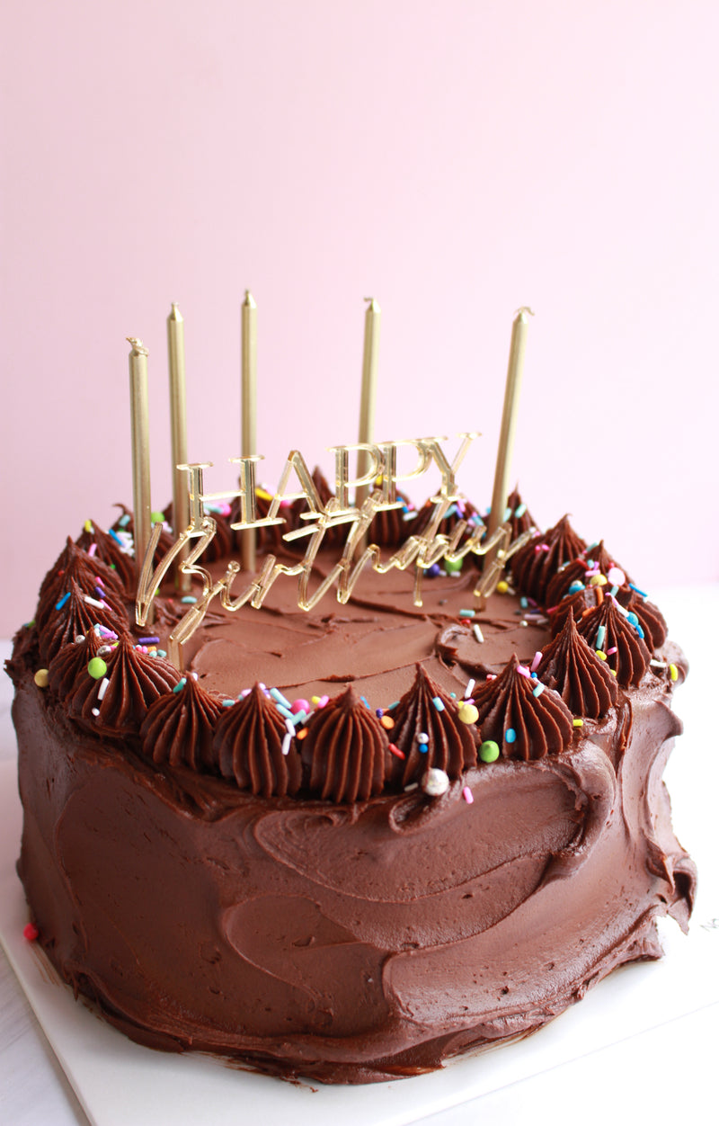 Chocolate Chocolate Cake