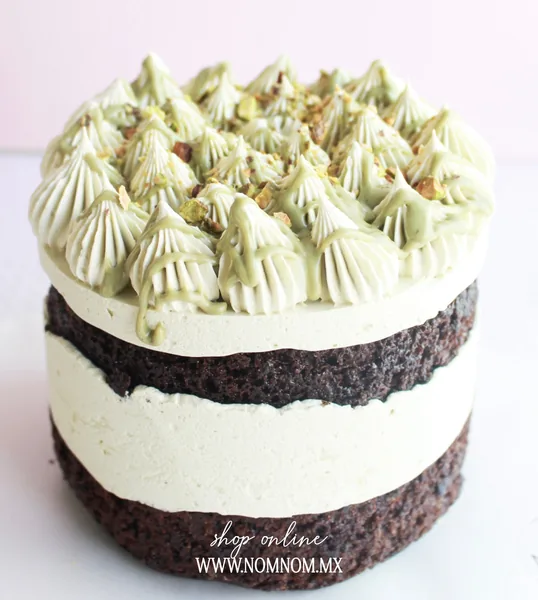 Pastel de Chocolate con Pistella
