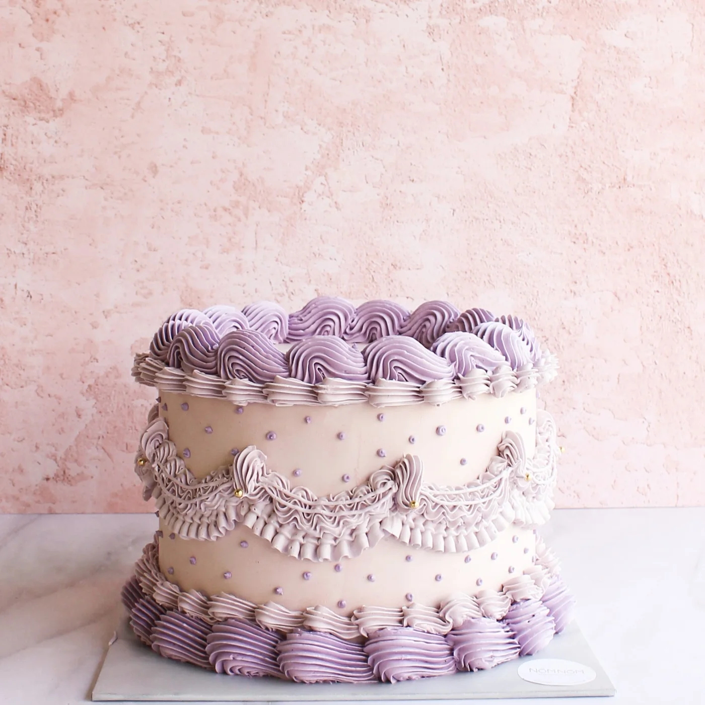 Pastel Vintage 2, pastel decorado de NOM NOM (foto 1 de 3)